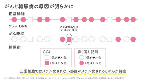 がんと糖尿病の原因が明らかに